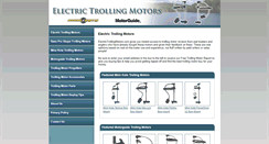 Desktop Screenshot of electrictrollingmotors.com